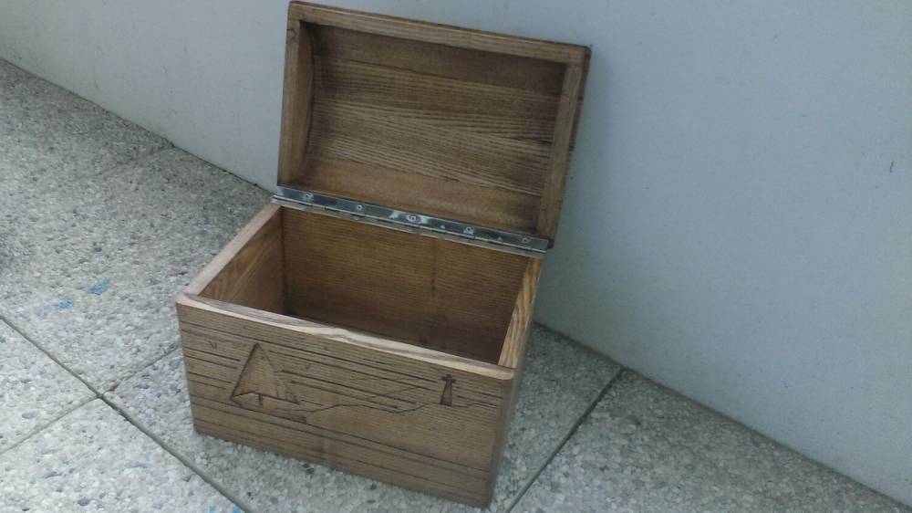 coffre en bois