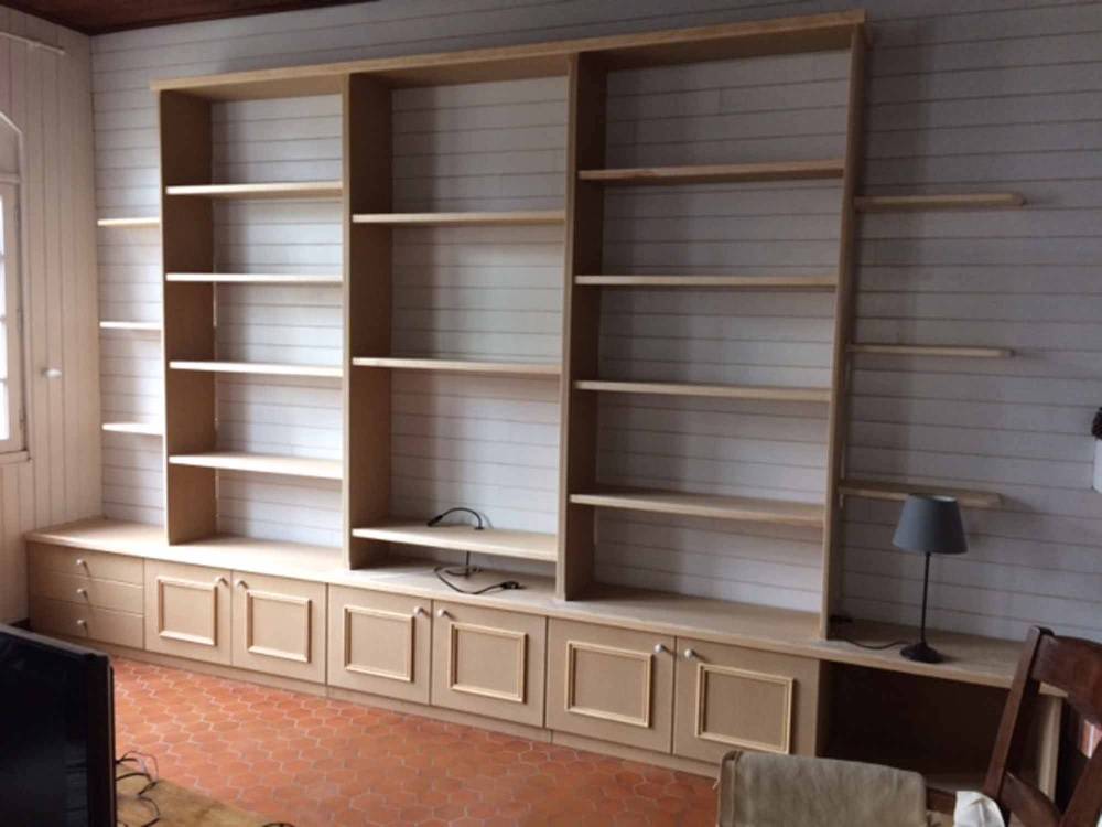 étagères en bois sur mesure