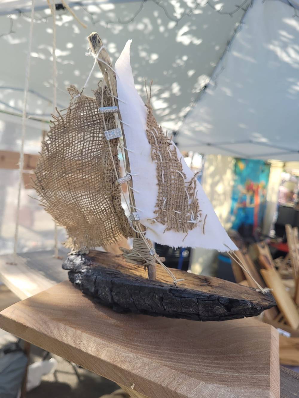 bateau sculpture